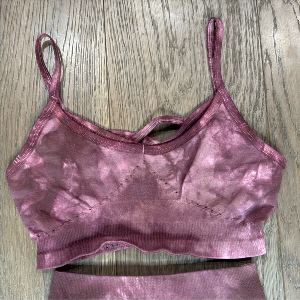 FREE PEOPLE | NWOT Tie Dye Sports Bra and Legging Set - Picture 2 of 4